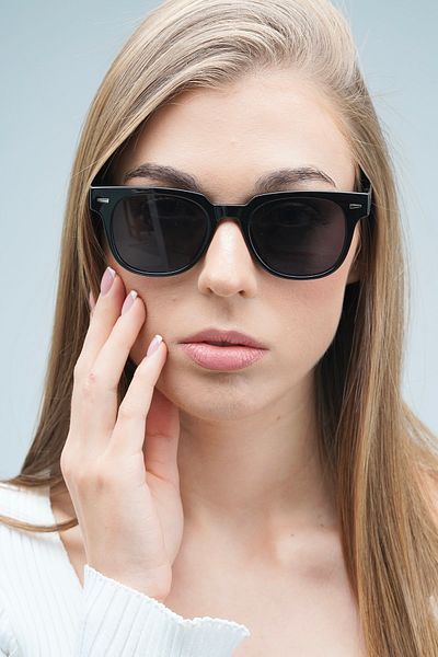 LOOKUP Uv400 Protection Unisex Sunglasses - Glass