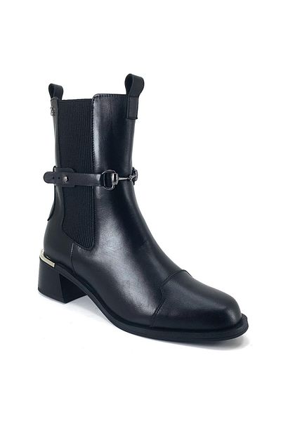 Venüs 2352402   Black Leather Boots