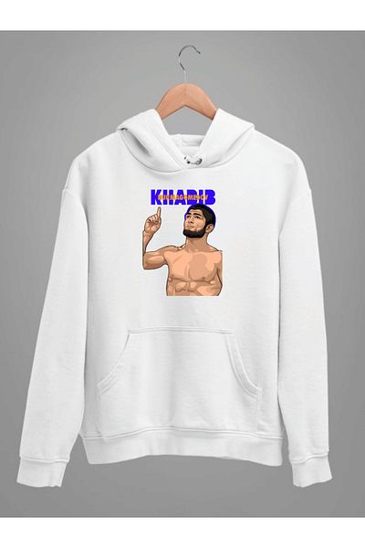ESTİLİVO Khabib Nurmagomedov Ufc Men's Sweatshirt Girls Women Unisex Regular Clothing Knitwear Oversize Sweat Hoodie