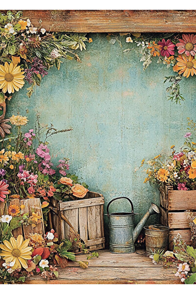 Hiras Dizayn Kuromi54 - 20 قطعة من ورق الحروف اللطيف بنمط الأزهار مقاس A4