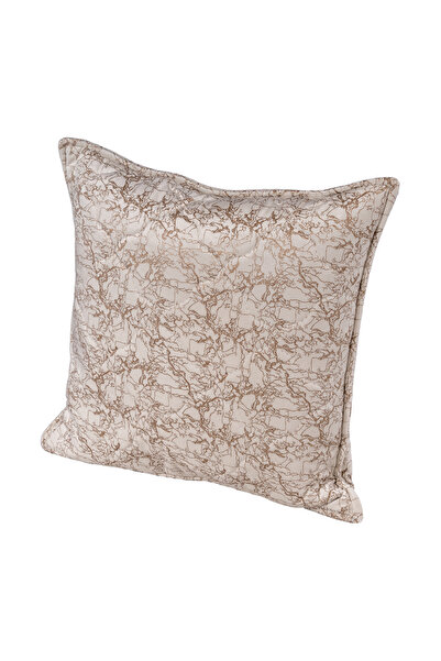 In House Zomorod Jacquard Decorative Cushion - 50x50 cm - Light Beige