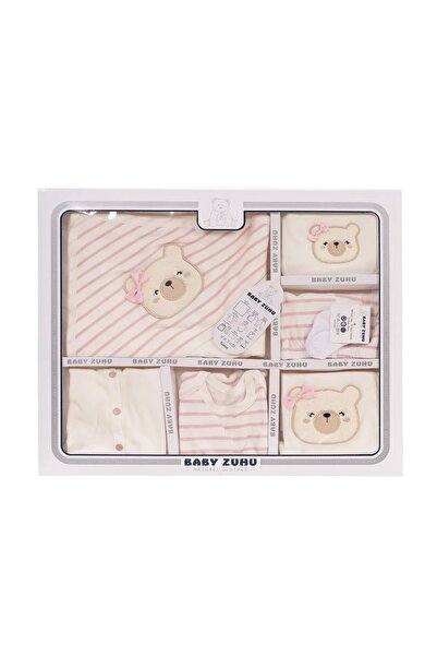 BABY ZUHU 11 Pieces Newborn Baby Girl Hospital Discharge Set / Newborn Baby Outfit