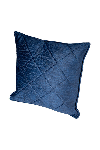 In House Aurora Velvet Decorative Cushion - 50x50 cm - Blue