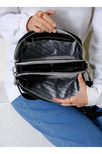 GP GUES POLO Combinație de geantă de umăr și portofel pentru femei polo of just polo cu 5 compartimente