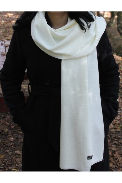 MODA Premium Örgü Atkı-şal Yumuşak Dokulu, % 100 Akrilik, Sade Ve Şık Tasarım...