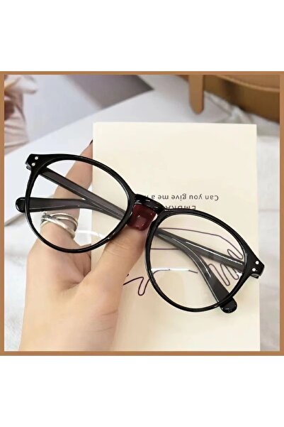 by LARO Siyah Şık Kemik Gözlük.