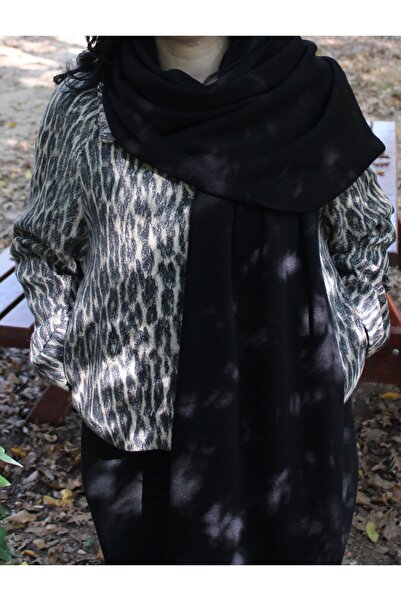 MODA Premium Örgü Atkı-şal Yumuşak Dokulu, % 100 Akrilik, Sade Ve Şık Tasarım...