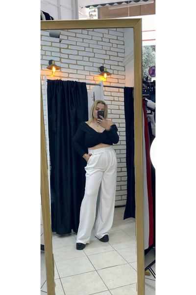 TUBA TOPTAŞ CIRTLI КРЕП ПАНТОЛОН