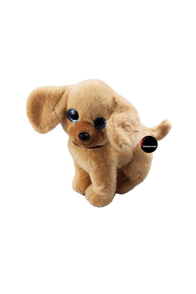 TOPROCKSTORE Havlayan Ayakta Durabilen Sesli Köpek Peluş Oyuncak Uyku Arkadaş...