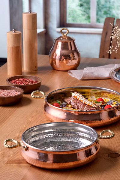 Emsan 18 cm Göbeklitepe Copper Pan