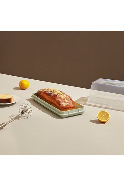 PONÇİK STORE 37cm Locked Rectangular Cake Bowl