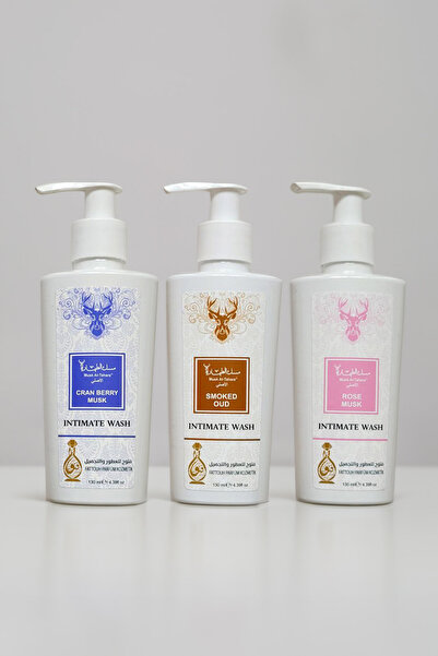 MUSK AL TAHARA 3 Pieces of Suffirious Care Product Rose, Breastwear, Smoked O...