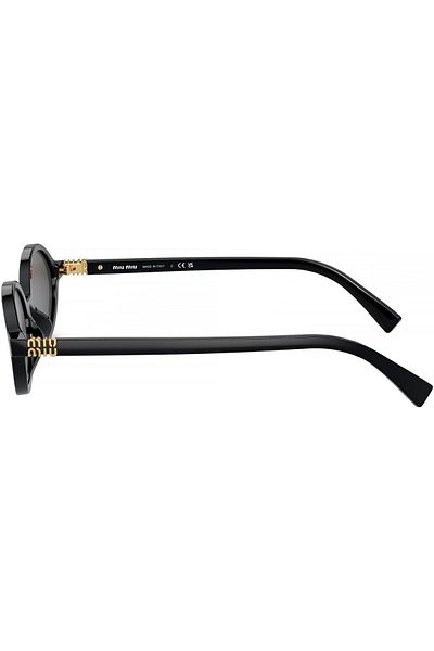 Miu Miu Mu 04Zs (1Ab5S0) 50 |   Women's Black Sunglasses
