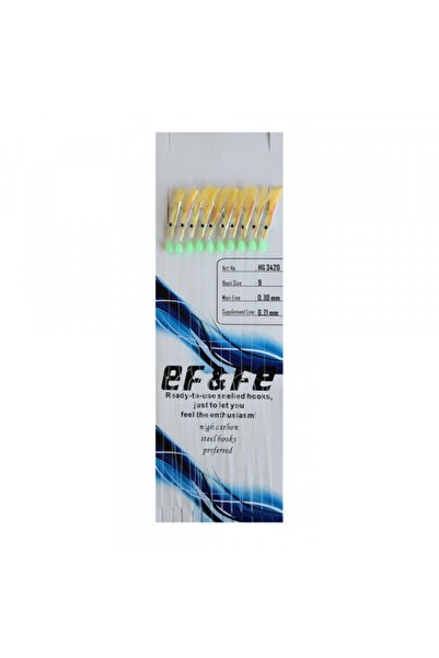 EFFE ÇAPARİ SABİKİ 10lu HG3420 - NO-5