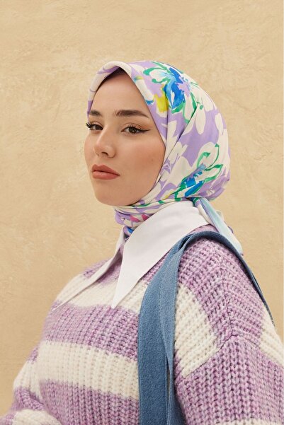 Silk Home SİLK HOME ORGANİK PAMUK İPEK EŞARP 79006-04