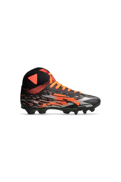 M.P. Negru Portocaliu - Pantofi de fotbal pentru copii MP 241-1701FT