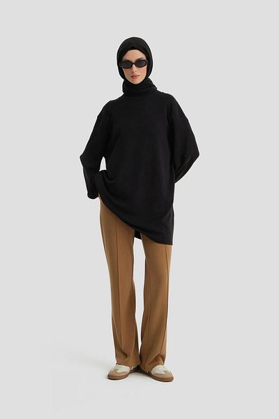 Armine Black Sweat 24Kd6810 - Comfortable Fit