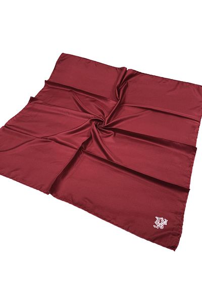 Levidor Eșarfă de tendință uni roșu claret mat