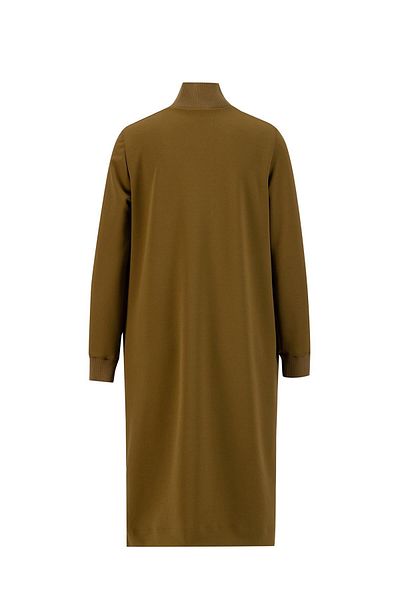 Armine Ortd412 Model Oil Green Sweat Tunic