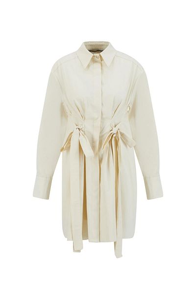 Armine Natural Bow Tunic - 24K4300 Moonstone