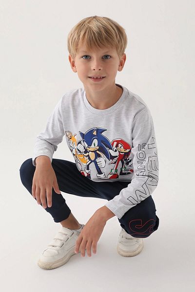 Sonic Boy's Double Set - Modern Snow Melange