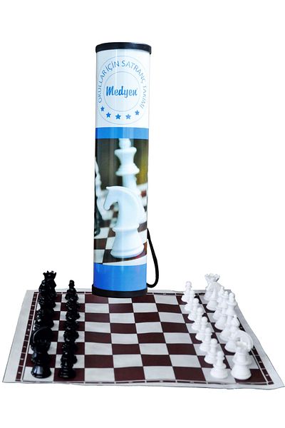 AGT Medyen 694 Roll and Strap Assortment Chess Set