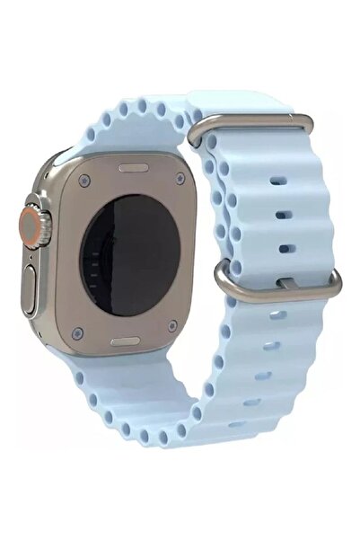PSGT Apple Watch Uyumlu 42/44/45/49mm Seri 1/2/3/4/5/6/se/7/8/9 Ve (46MM SERİ 10) Kordon Loop Ocean