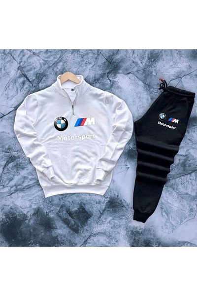 Minikelya Bmwmotorsport Fleece Inside Seasonal Half Zip Sweathirt
