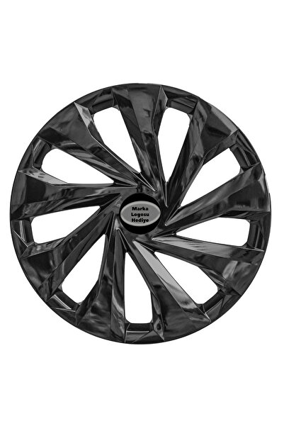 Whigor Fiat Tipo 14 İnç Jant Kapağı Logolu Piano Black (1 ADET) 216 WG