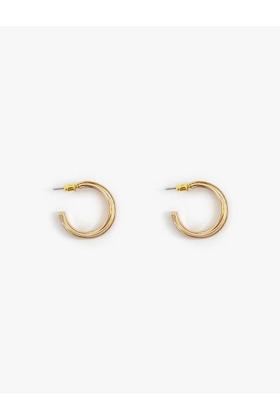 Koton Women - Zinc Alloy Twist Hoop Earrings