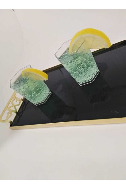 Evinizin Yardımcısı Presentation & Presentation & Sweet Plastic Hexagon Container 50Cc - 25Pcs (1 Pack)