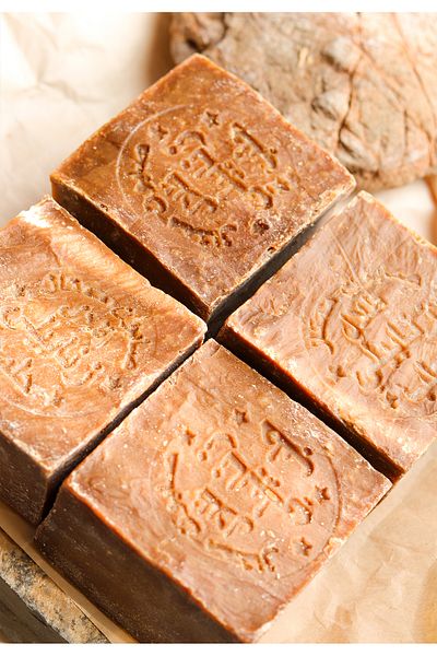 bermark Handmade 50% Laurel Oil Natural Aleppo Soap, Vegan 1kg 7 Molds