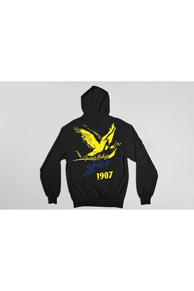 swOzz Fb Since 1907 Fan Premium Unisex Hanorac supradimensionat cu glugă - țesătură groasă