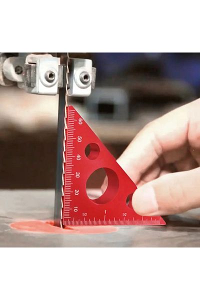 BGA Carpenter 3 Size Miter Ruler Milling Height Locator Ruler Recliner Saw Angle Ruler