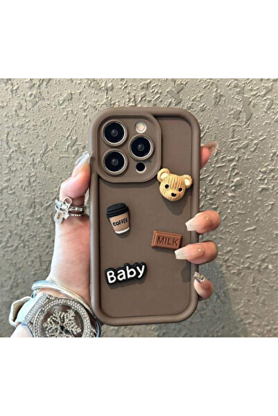 FİŞNEİLETİŞİM حافظة جلدية ثلاثية الأبعاد متوافقة مع هاتف آيفون 14 بروماكس