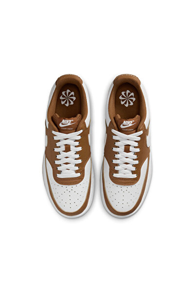 Nike W Court Vision Lo Nn Unisex Casual Shoes - Brown