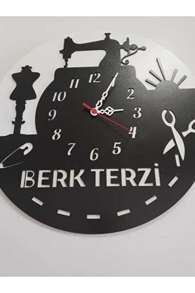 Genel Markalar Terzi,Terzi Dükkanı,Terziler için Tasarım saat Kişiye özel isim