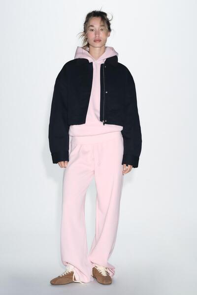 LOVES AGAZA Unisex Reverse Stone Printed Sweatshirt