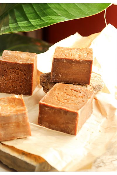 bermark Handmade 50% Laurel Oil Natural Aleppo Soap, Vegan 1kg 7 Molds