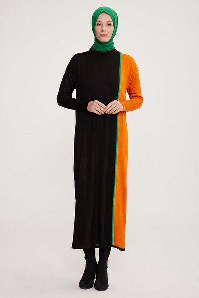 Armine Μαύρο Φόρεμα - 22kd4244 Μοντέλο