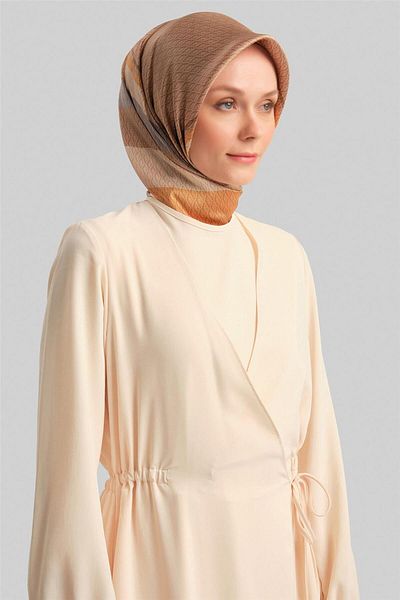Armine Ort9230 Model Wrap Dress - Aytaş Detailed
