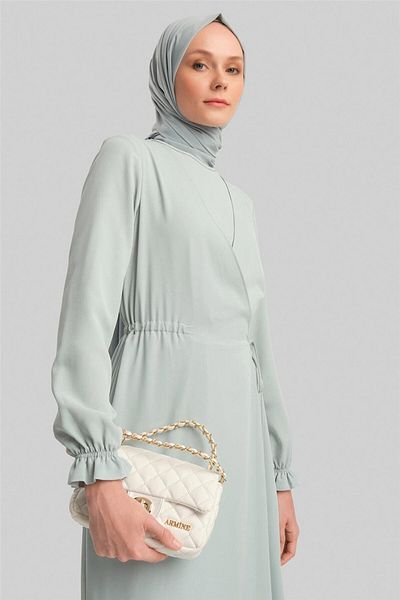 Armine Φόρεμα Ice Blue Wrap - Ort9230