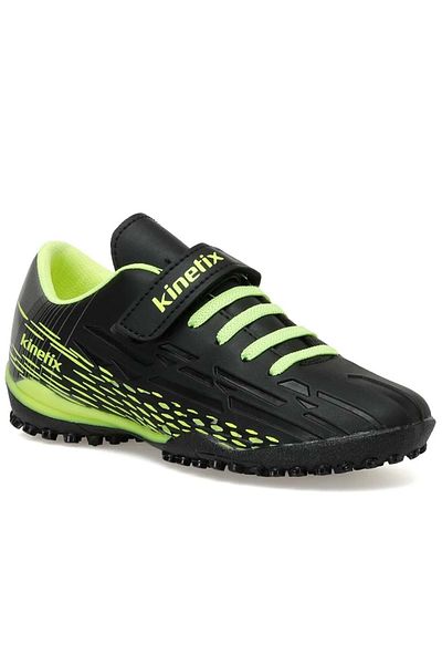 Kinetix Black Breton J Tf Kids Astroturf Shoes