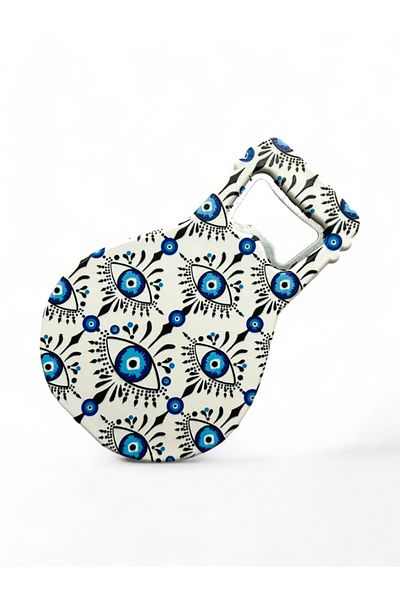 GALATA GIFT Bottle Opener Magnet Balloon Shape Evil Eye Beaded Soda Gas Opener Decorative Fridge Magnet