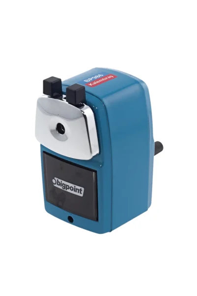 Bigpoint Table Type Pencil Sharpener Blue