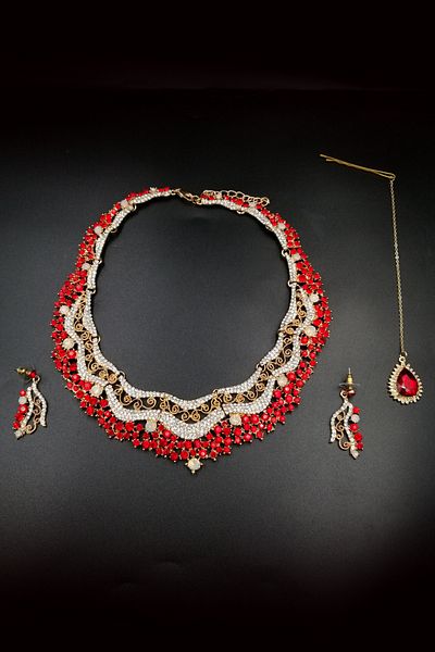 Kaftan Collection Indian Necklace Set