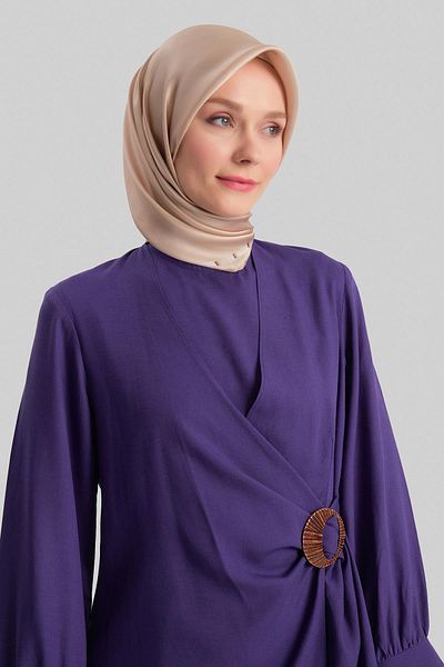 Armine Rochie cu cataramă dublu piept Morcivert - 24Y9839