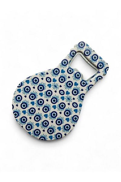 GALATA GIFT Bottle Opener Magnet Balloon Shape Evil Eye Beaded Soda Gas Opener Decorative Fridge Magnet