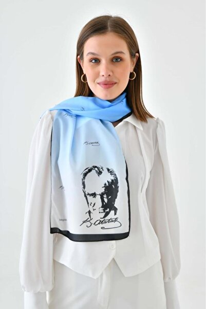 FASHION وشاح بتصميم أتاتورك