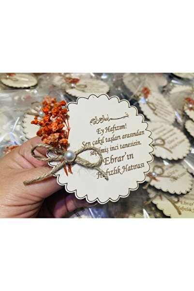 guluslazerkesim 25 ADET AHŞAP HAFIZLIK HATIRASI KURANA GEÇTİM HATIRASI MAGNET...